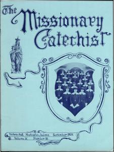 The Missionary Catechist, 1934-9, Volume 10, Number 10, 1934-09-01T00:00:00+00:00