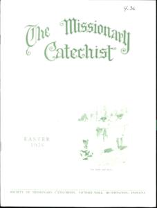 The Missionary Catechist, 1936-4, Volume 12, Number 5, 1936-04-01T00:00:00+00:00