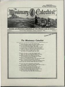 The Missionary Catechist, 1924-12, Volume 1, Number 1, 1924-12-01T00:00:00+00:00