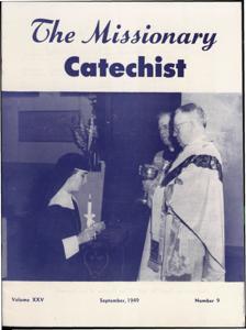 The Missionary Catechist, 1949-9, Volume 25, Number 9, 1949-09-01T00:00:00+00:00