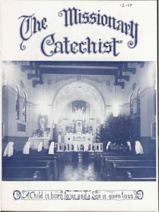 The Missionary Catechist, 1949-12, Volume 26, Number 1, 1949-12-01T00:00:00+00:00