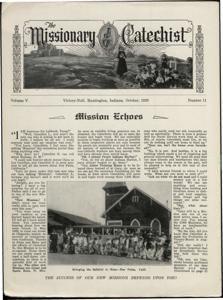 The Missionary Catechist, 1929-10, Volume 5, Number 11, 1929-10-01T00:00:00+00:00