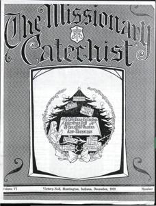 The Missionary Catechist, 1929-12, Volume 6, Number 13, 1929-12-01T00:00:00+00:00