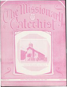 The Missionary Catechist, 1930-7, Volume 6, Number 8, 1930-07-01T00:00:00+00:00