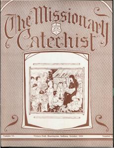 The Missionary Catechist, 1930-10, Volume 6, Number 11, 1930-10-01T00:00:00+00:00
