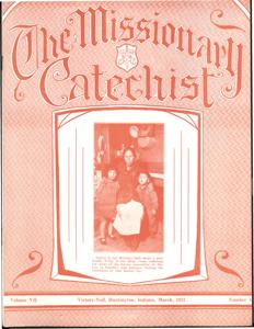 The Missionary Catechist, 1931-3, Volume 7, Number 4, 1931-03-01T00:00:00+00:00
