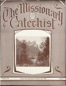 The Missionary Catechist, 1931-7, Volume 7, Number 8, 1931-07-01T00:00:00+00:00