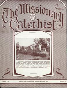 The Missionary Catechist, 1931-10, Volume 7, Number 11, 1931-10-01T00:00:00+00:00
