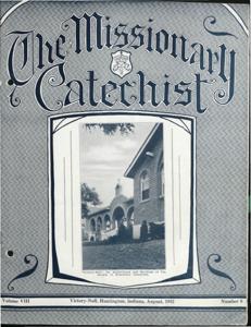 The Missionary Catechist, 1932-8, Volume 8, Number 9, 1932-08-01T00:00:00+00:00